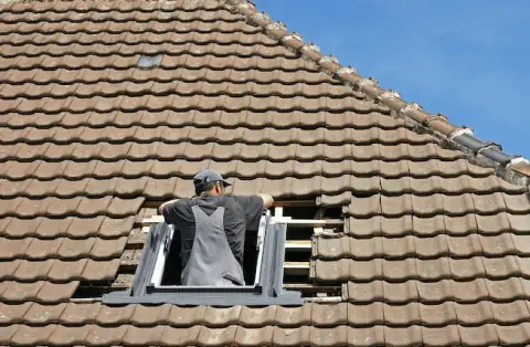 Pose de velux - Bugeat